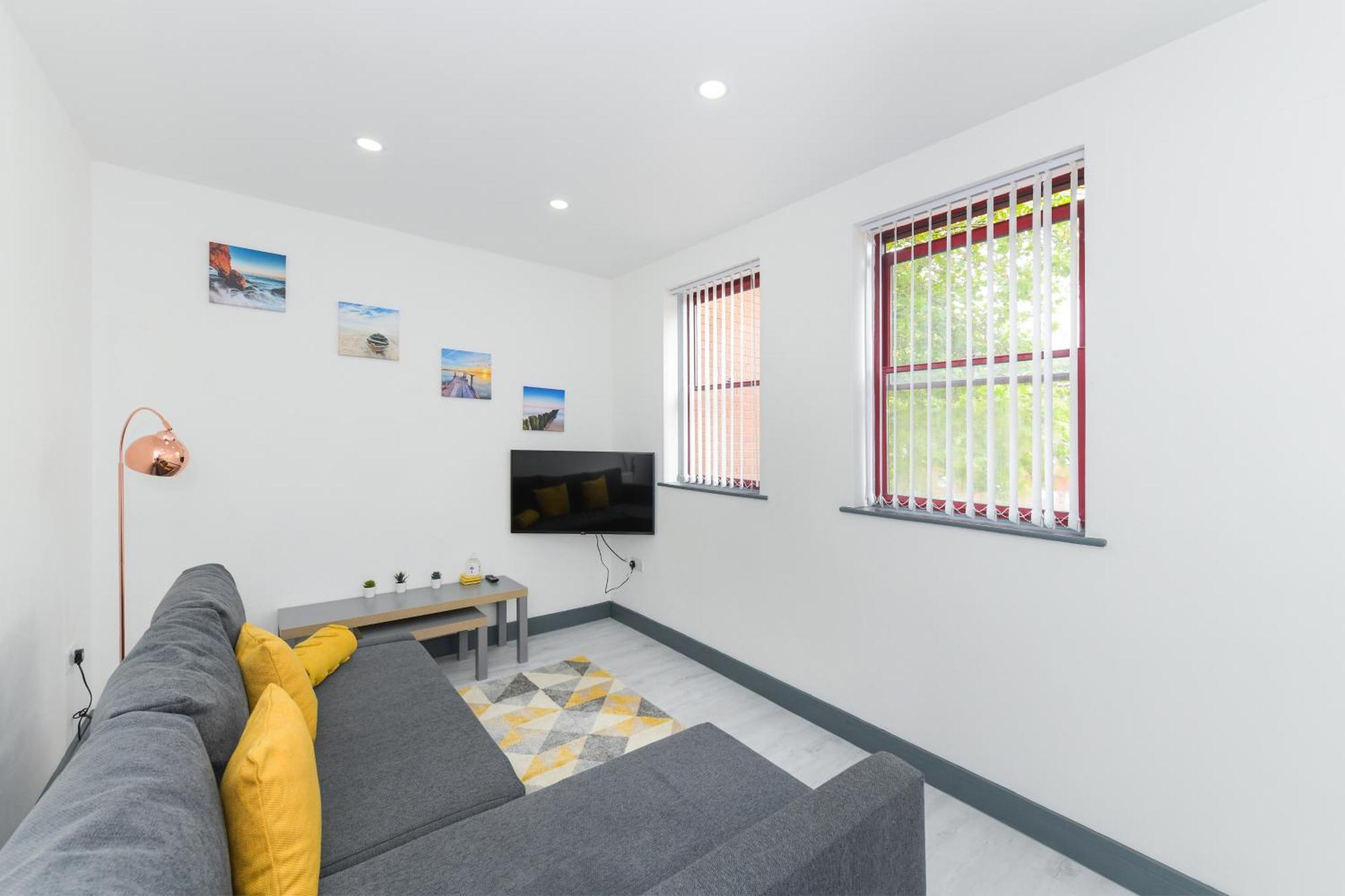Nottingham City Centre Short Stay Apartments With Parking Rum bild