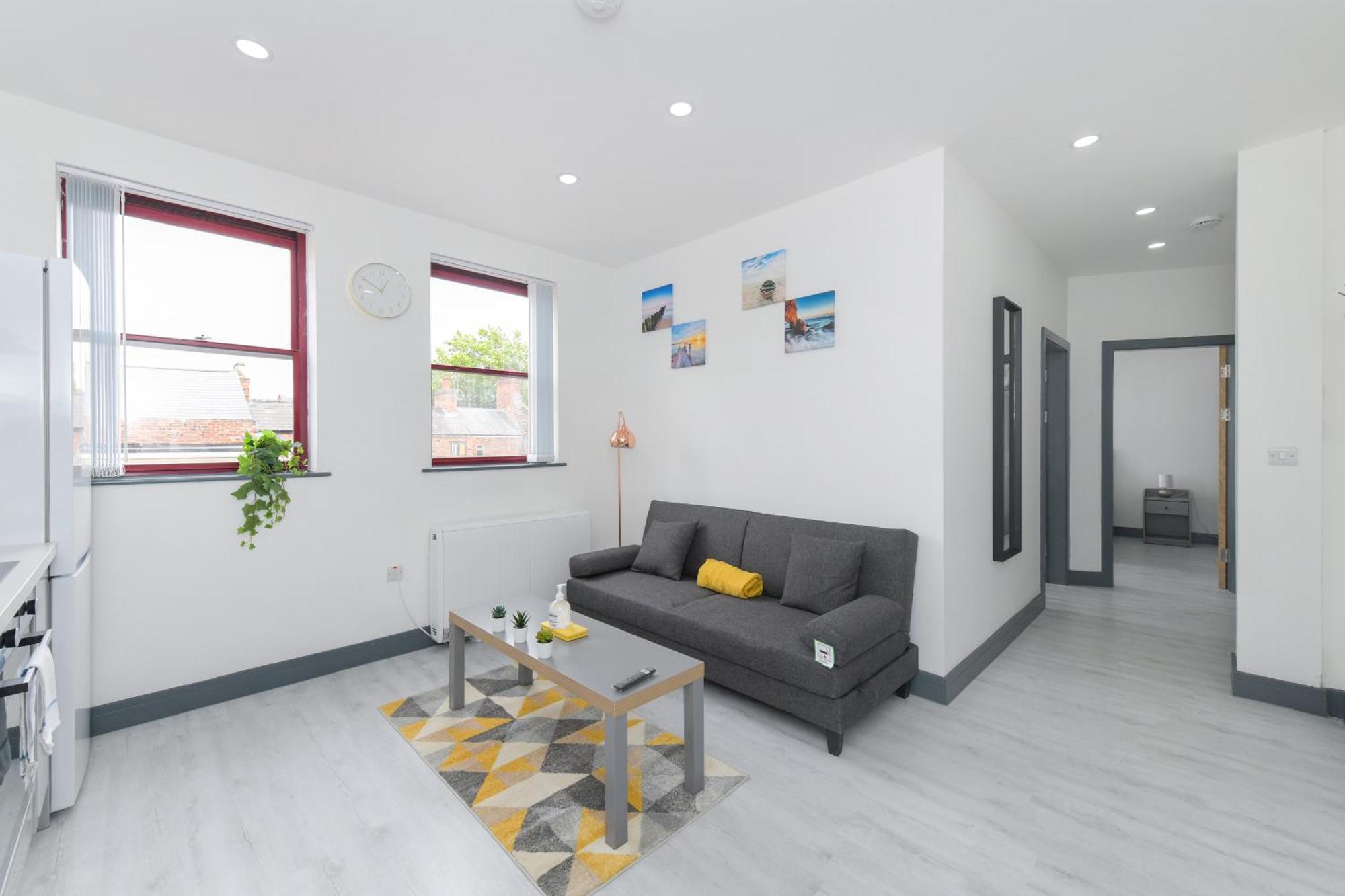 Nottingham City Centre Short Stay Apartments With Parking Rum bild