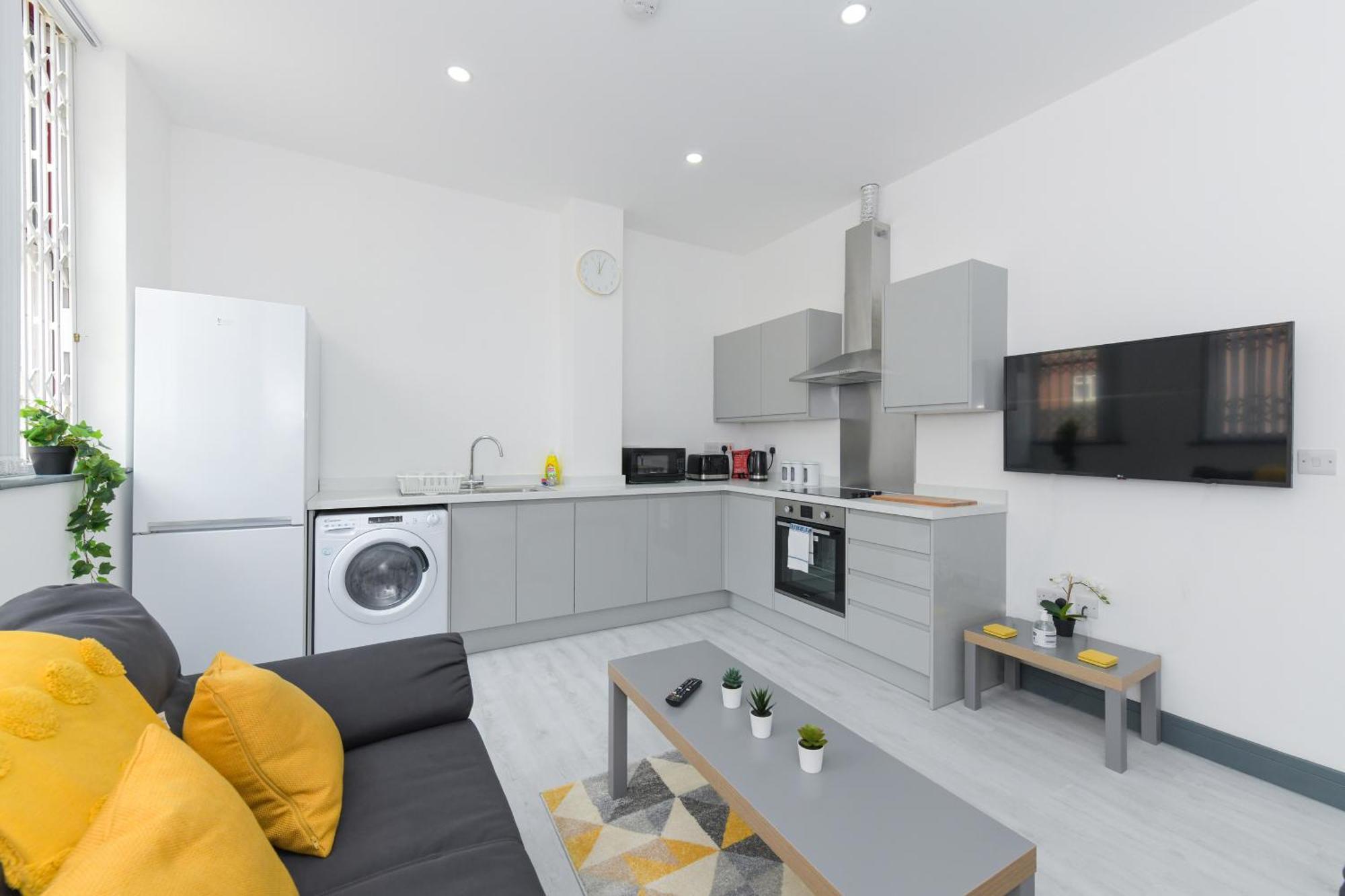 Nottingham City Centre Short Stay Apartments With Parking Rum bild