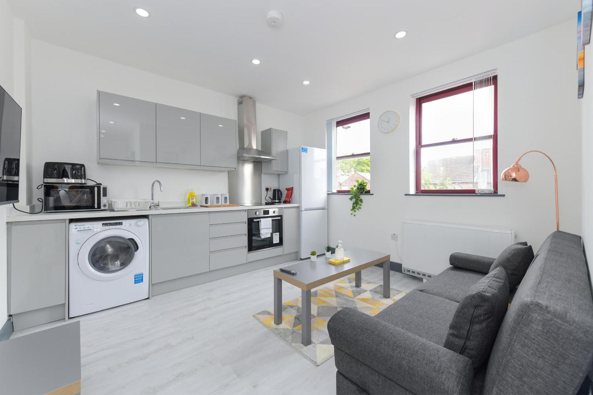 Nottingham City Centre Short Stay Apartments With Parking Rum bild